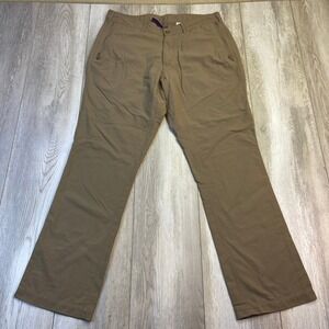 Clothing Arts Pants Mens 34x32 Brown P Cubed Pick-Pocket Proof Business Men